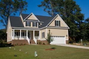 exterior view of home in residential neighborhood